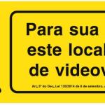 Sinal de Condomínio - Fotoluminescente (200x100mm)