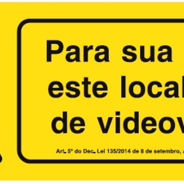 Sinal de Condomínio - Fotoluminescente (200x100mm)