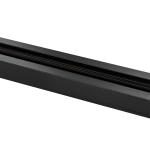 Calha Track Light p/ Projectores 2 Vias (2 mts) - Preto