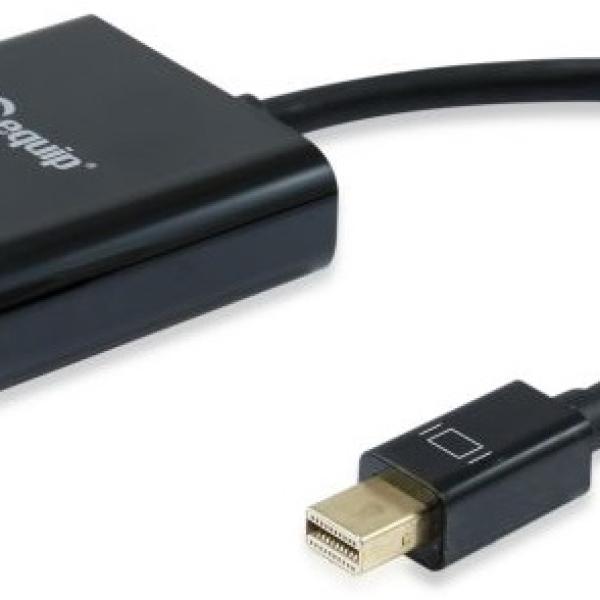 Conversor Mini DisplayPort Macho - VGA Fêmea - EQUIP
