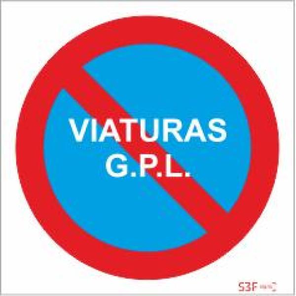 Sinais de Parque de Estacionamento - Alumínio (0.8mm espessura) 200x200mm