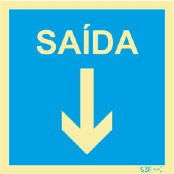 Sinais de Parque de Estacionamento - Fotoluminescente 1F. 300x300mm