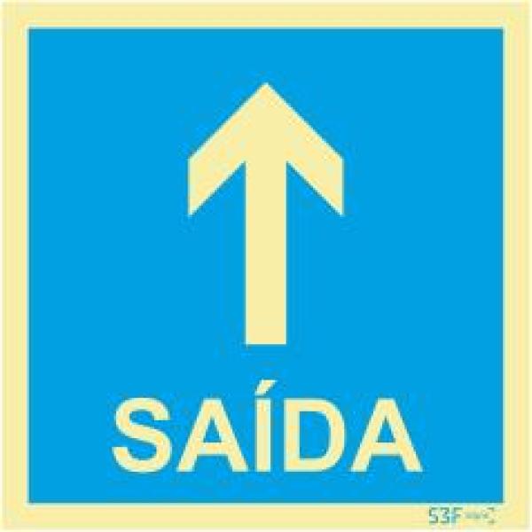 Sinais de Parque de Estacionamento - Fotoluminescente 1F. 300x300mm