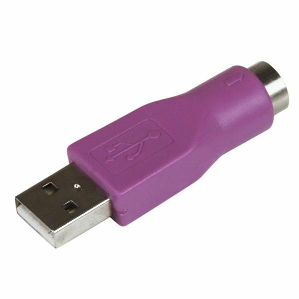 Adaptador PS/2 para USB Startech GC46MFKEY            Violeta