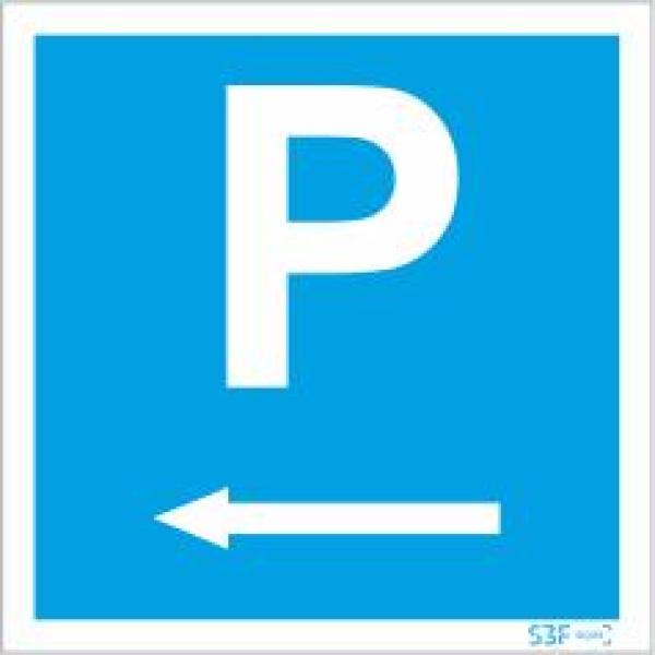 Sinais de Parque de Estacionamento - Fotoluminescente 1F. 300x300mm