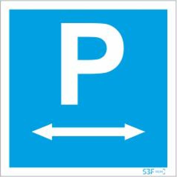 Sinais de Parque de Estacionamento - Alumínio (0.8mm espessura) 400x400mm