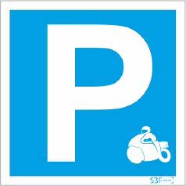 Sinais de Parque de Estacionamento - Fotoluminescente 1F. 300x300mm