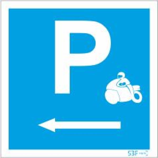 Sinais de Parque de Estacionamento - Alumínio (0.8mm espessura) 600x600mm