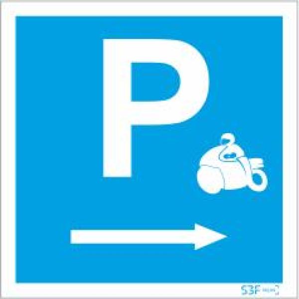Sinais de Parque de Estacionamento - Alumínio (0.8mm espessura) 600x600mm