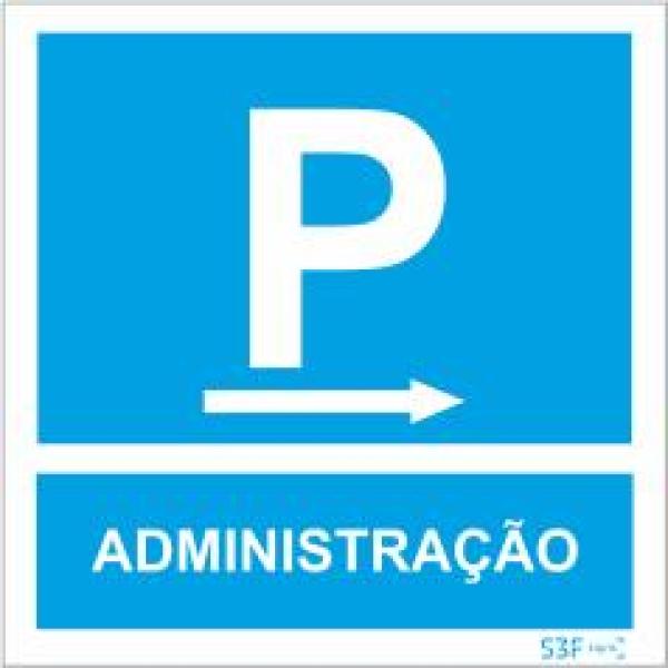 Sinais de Parque de Estacionamento - Fotoluminescente 1F. 300x300mm