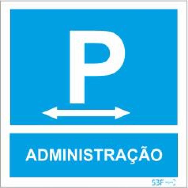 Sinais de Parque de Estacionamento - Alumínio (0.8mm espessura) 400x400mm