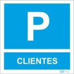 Sinais de Parque de Estacionamento - Alumínio (0.8mm espessura) 400x400mm