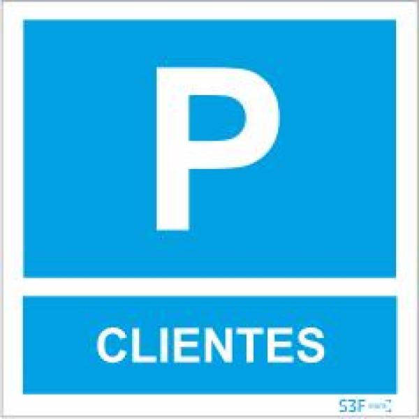 Sinais de Parque de Estacionamento - Fotoluminescente 1F. 400x400mm
