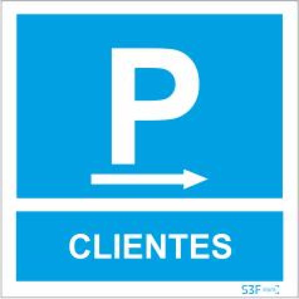 Sinais de Parque de Estacionamento - Fotoluminescente 1F. 400x400mm