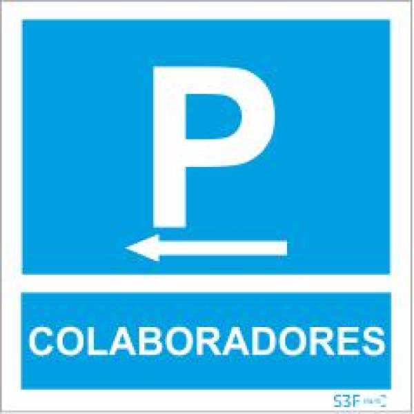 Sinais de Parque de Estacionamento - Fotoluminescente 1F. 300x300mm