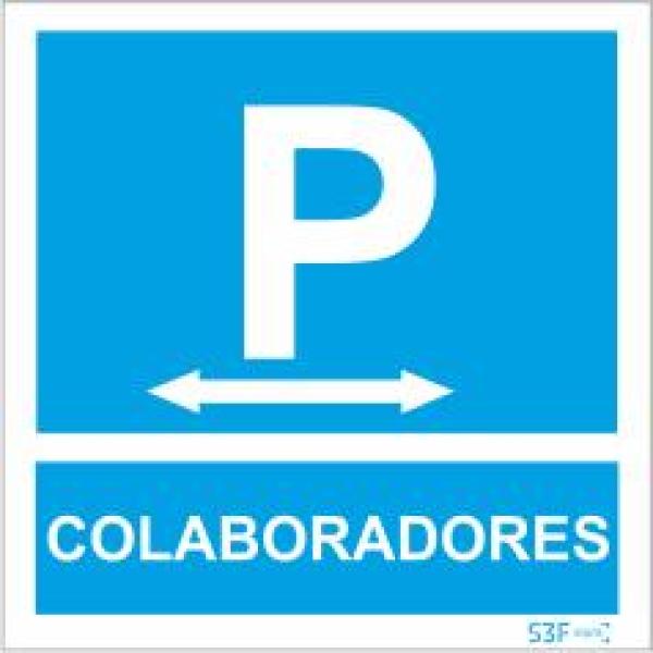 Sinais de Parque de Estacionamento - Alumínio (0.8mm espessura) 300x300mm