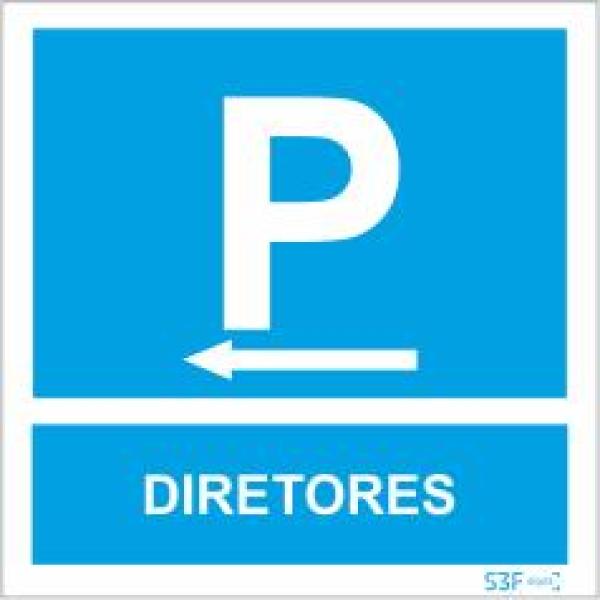 Sinais de Parque de Estacionamento - Fotoluminescente 1F. 300x300mm