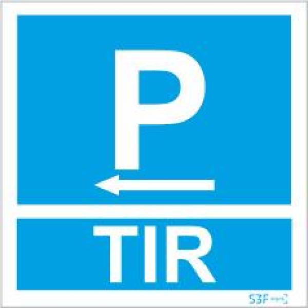 Sinais de Parque de Estacionamento - Fotoluminescente 1F. 300x300mm