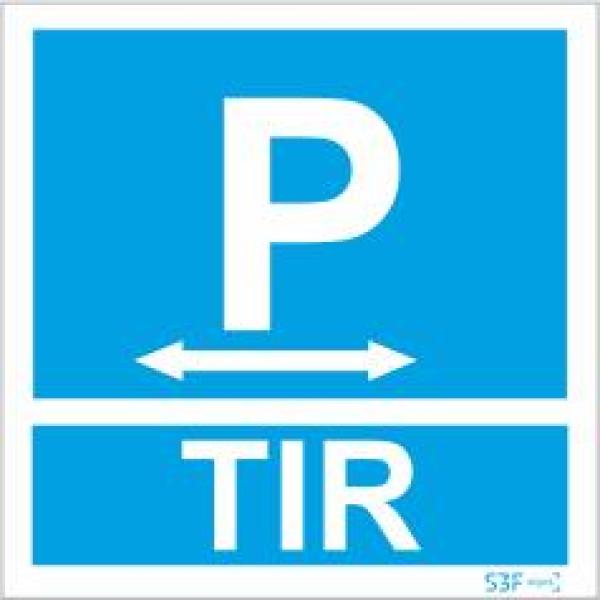 Sinais de Parque de Estacionamento - Alumínio (0.8mm espessura) 300x300mm