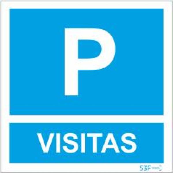 Sinais de Parque de Estacionamento - Alumínio (0.8mm espessura) 400x400mm