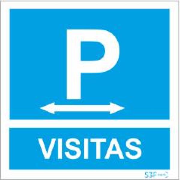 Sinais de Parque de Estacionamento - Alumínio (0.8mm espessura) 400x400mm