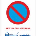 Sinais de Parque de Estacionamento - Alumínio (0.8mm Espessura) 200x300mm