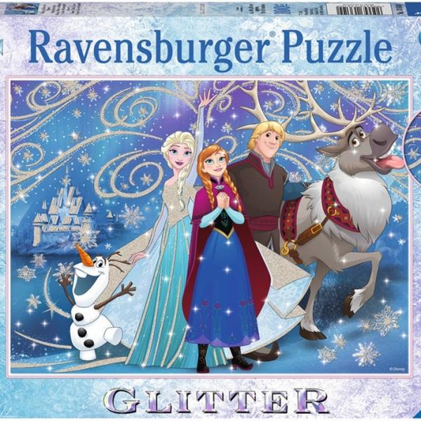 Puzzle Disney Frozen Glittery Snow (100 Peças) - RAVENSBURGER