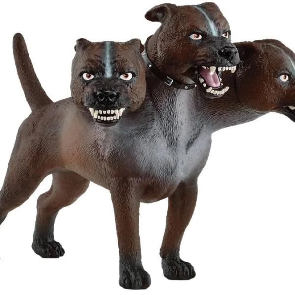 Figura Cão de 3 Cabeças Fluffy - SCHLEICH