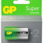 Blister 2 Pilhas Alcalinas LR20 - GP