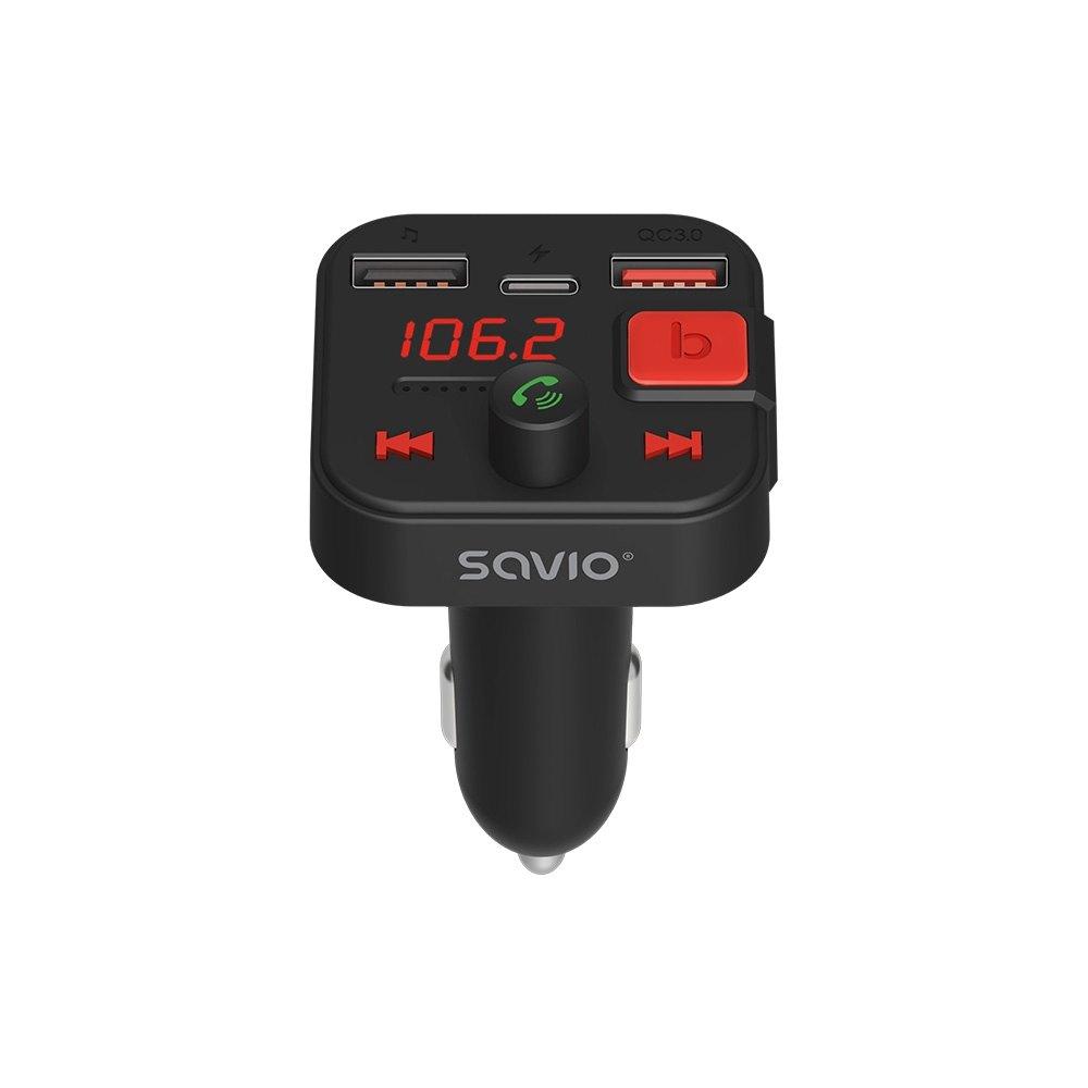 SAVIO TR-15 FAST CHARGING CAR FM TRANSMITTER