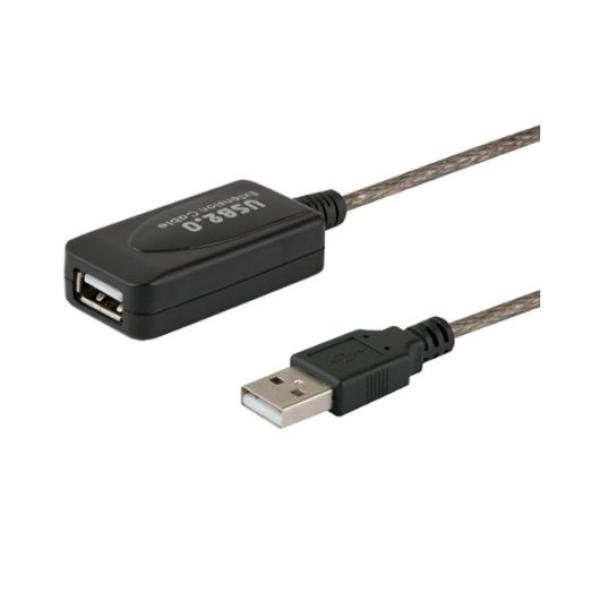PUERTO USB 2.0 5M BLACK SAVIO EXTENDER CABLE