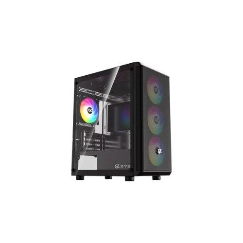 TORRE MATX XYZ AIRONE 60 MESH LITE BLACK 4 VENT ARGB /1X USB 3.0/2X USB 2.0 X - CS - AIRONE60LT - M - B
