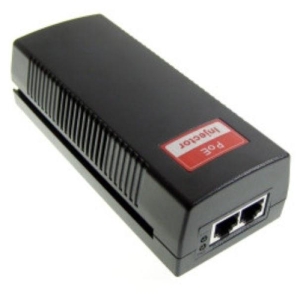 Injector Corrente PoE RJ45 10/100/1000 Mbps 90W (Preto)