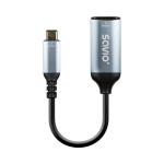 SAVIO AK - 78 USB - C HDMI (H) 60 HZ SILVER ADAPTOR