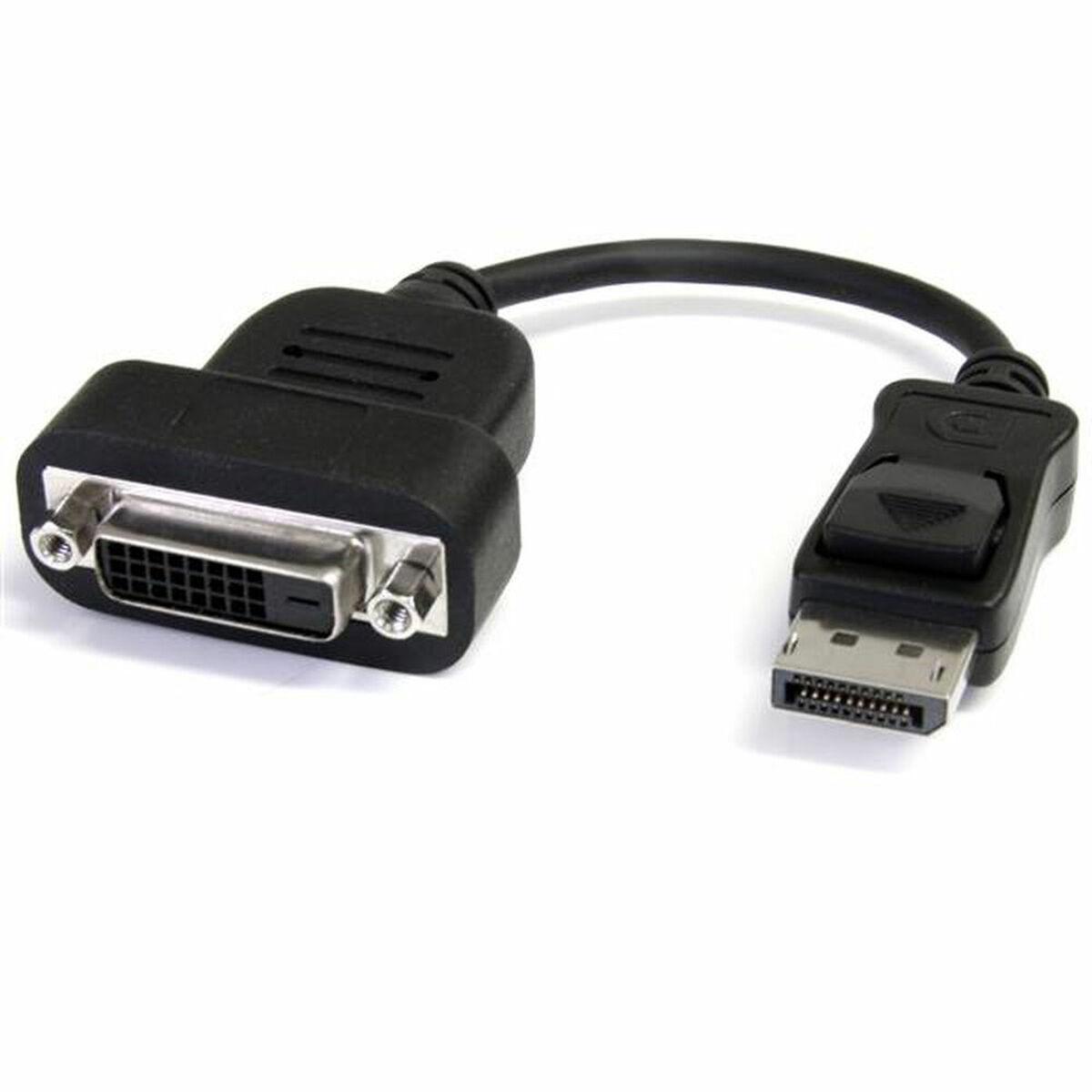 Adaptador DisplayPort para adaptador DVI Startech DP2DVIS              Preto