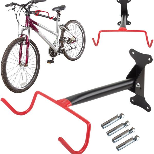 Suporte de Parede 2 Ganchos p/ Bicicletas