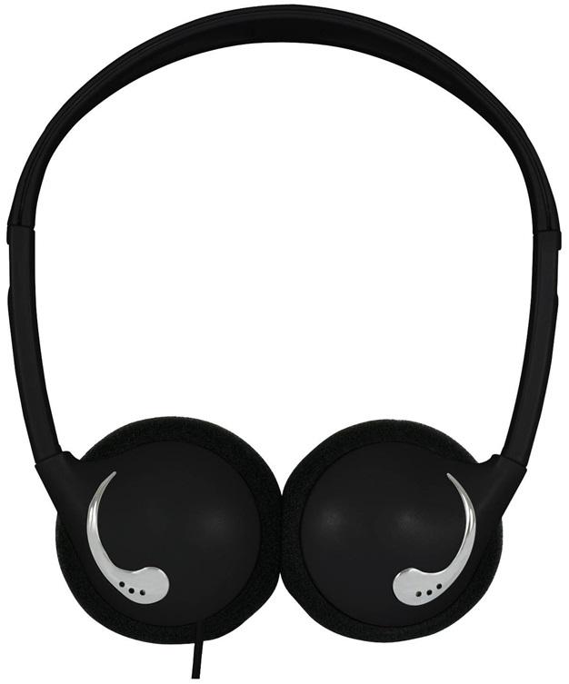 Auscultadores c/ Fios KPH25 (Preto) - KOSS