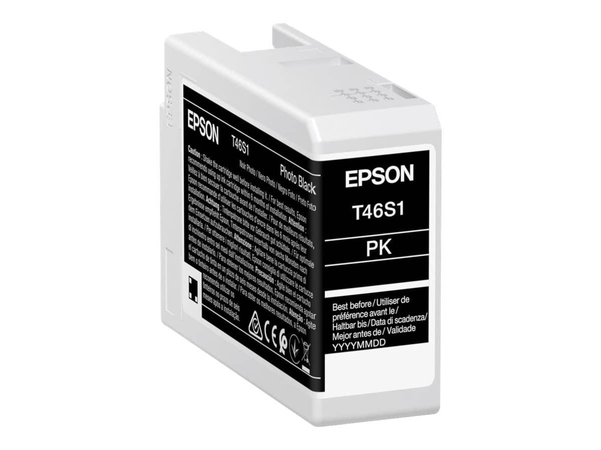 Tinteiro Original Epson T46S1 Preto Photo — Recondicionado