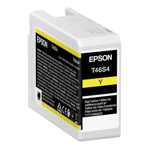 Tinteiro Original Epson T46S4 Amarelo — Recondicionado