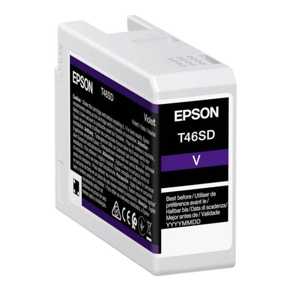 Tinteiro Original Epson T46SD Violeta — Recondicionado