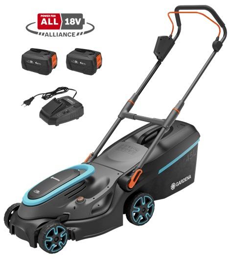 Corta - Relvas Eléctrico 37/36V PowerMax P4a c/ Bateria - GARDENA