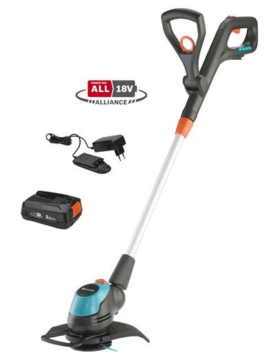 Aparador de Relva Elétrico EasyCut 23/18 V P4A c/ Bateria - GARDENA
