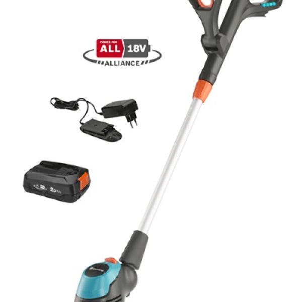 Aparador de Relva Elétrico EasyCut 23/18 V P4A c/ Bateria - GARDENA