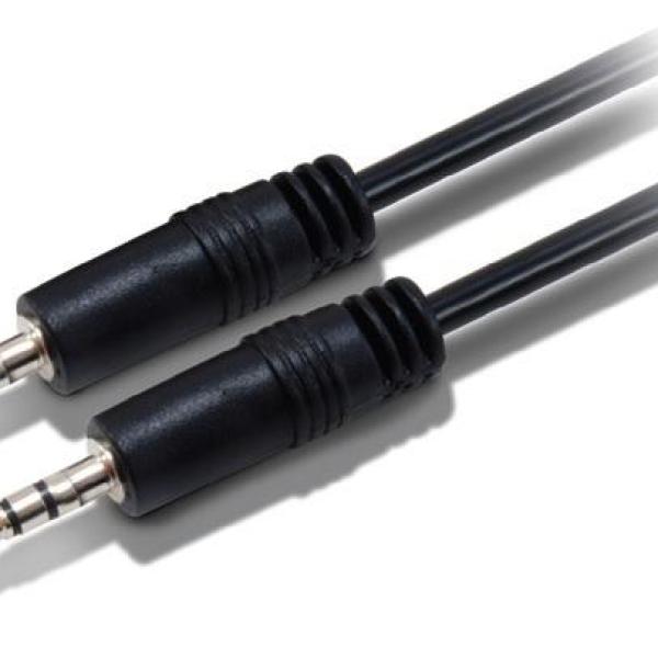 Cabo Jack 3,5mm Macho Stereo - Jack 3,5mm Macho Stereo (2,5 mts) - EQUIP