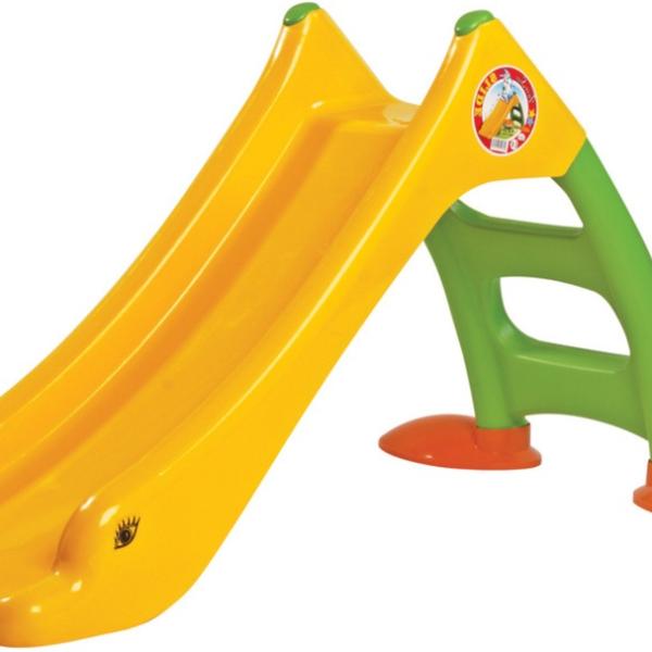 Escorrega de Jardim c/ Escadas (Verde/Amarelo)
