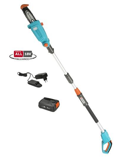 Corta Sebes Telescópica a Bateria TCS 20/18 V P4A - GARDENA