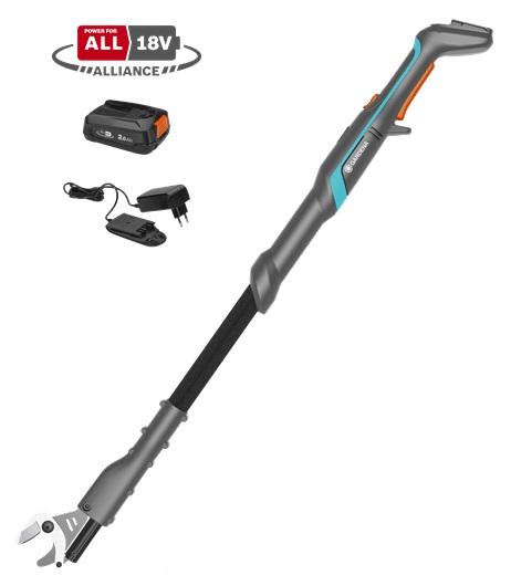 Tesoura de Poda Elétrica EasyCut 110/18V P4A c/ Bateria - GARDENA