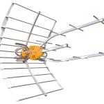 Antena Digital TDT UHF HD ELIPSE 2º LTE700 + Alimentador - TELEVES 148922