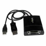 Adaptador DisplayPort para adaptador DVI Startech DP2DVID2             Preto