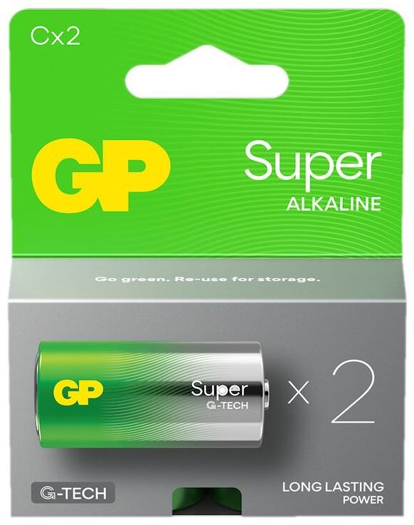 Blister 2 Pilhas Alcalinas LR14 - GP